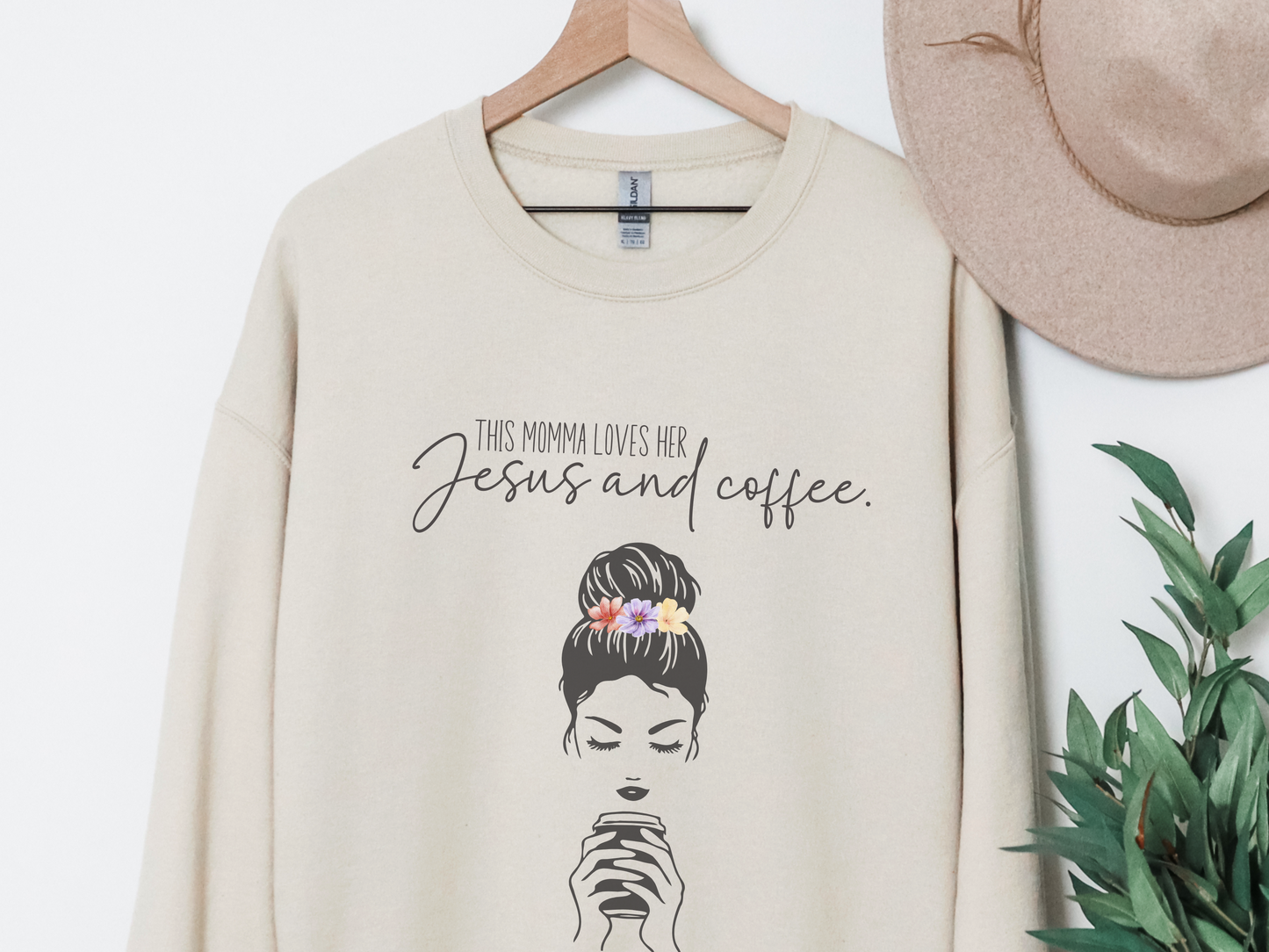 Jesus and Coffee Sweatshirt