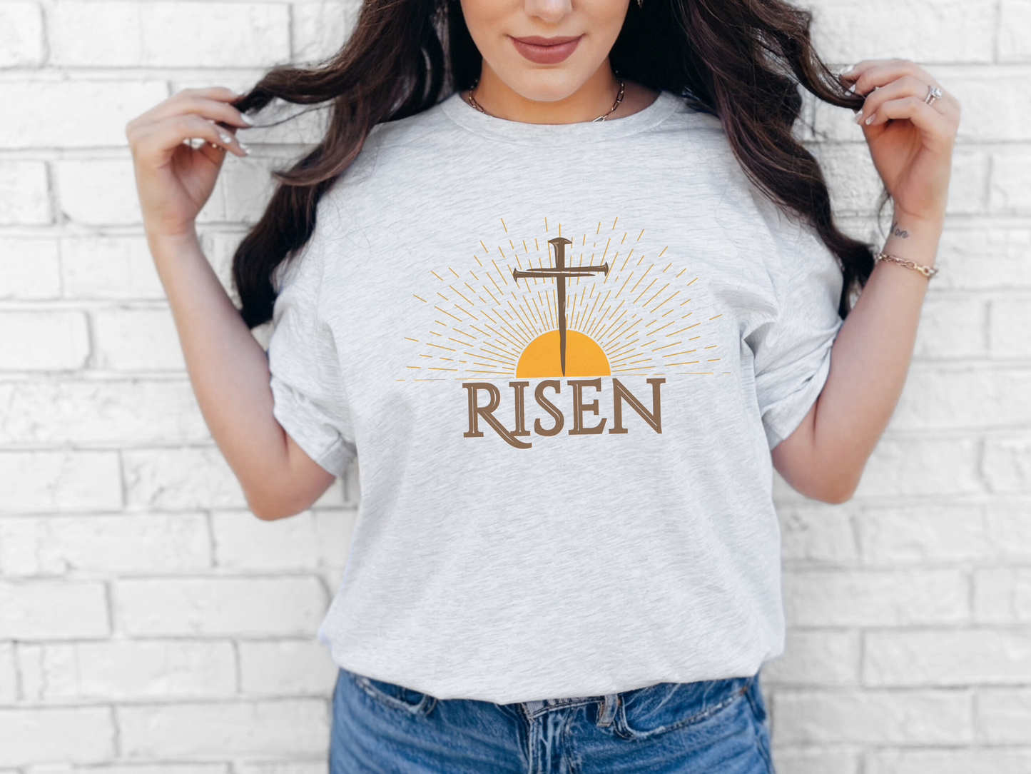 He is Risen Easter Tee