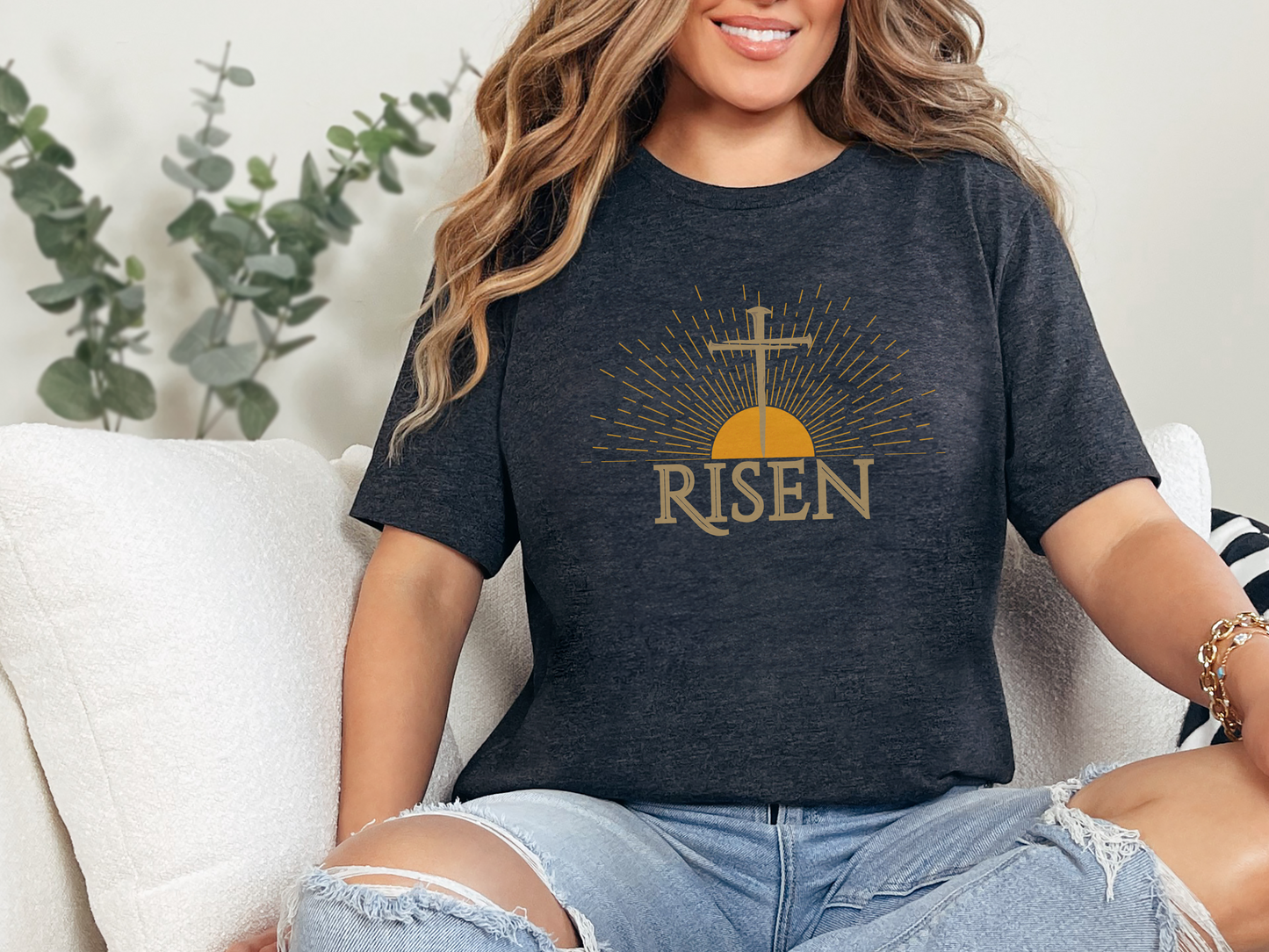 He is Risen Easter Tee