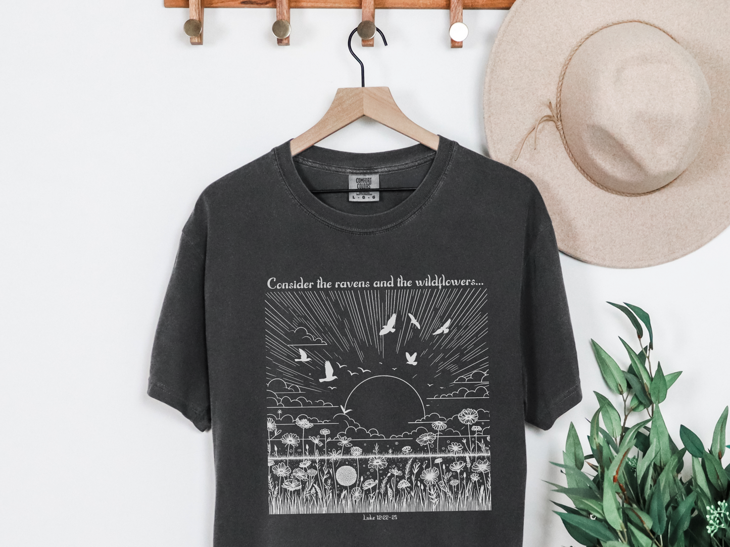 The Ravens and the Wildflowers Tee