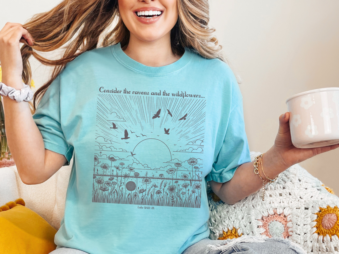 The Ravens and the Wildflowers Tee