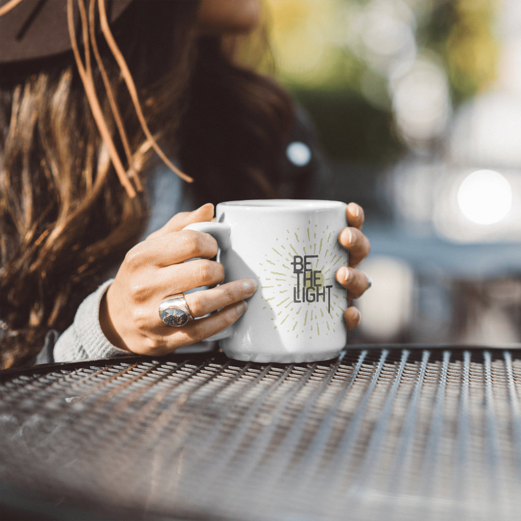 Be the light Ceramic Mug - 15 oz