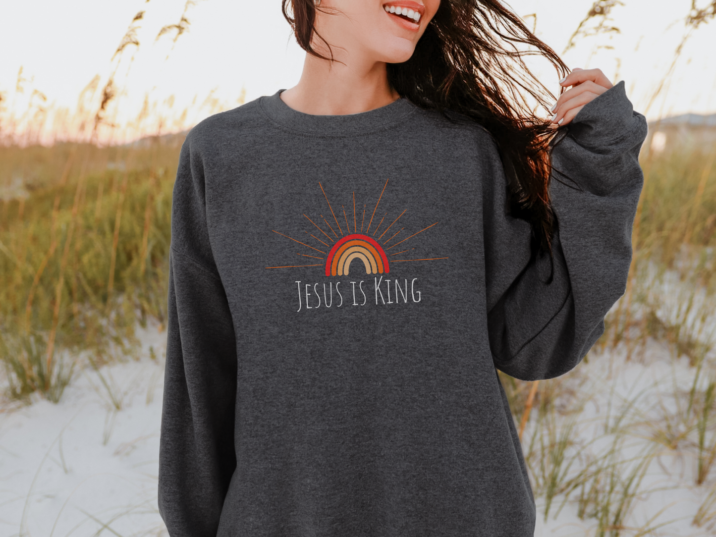 Jesus is King Sweatshirt