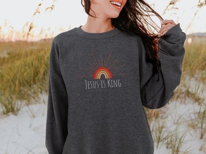 Jesus is King Sweatshirt