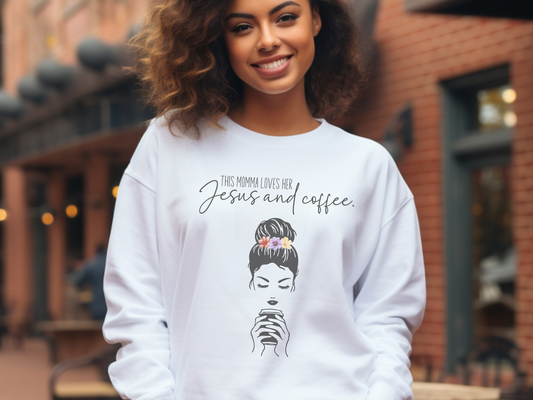 Jesus and Coffee Sweatshirt