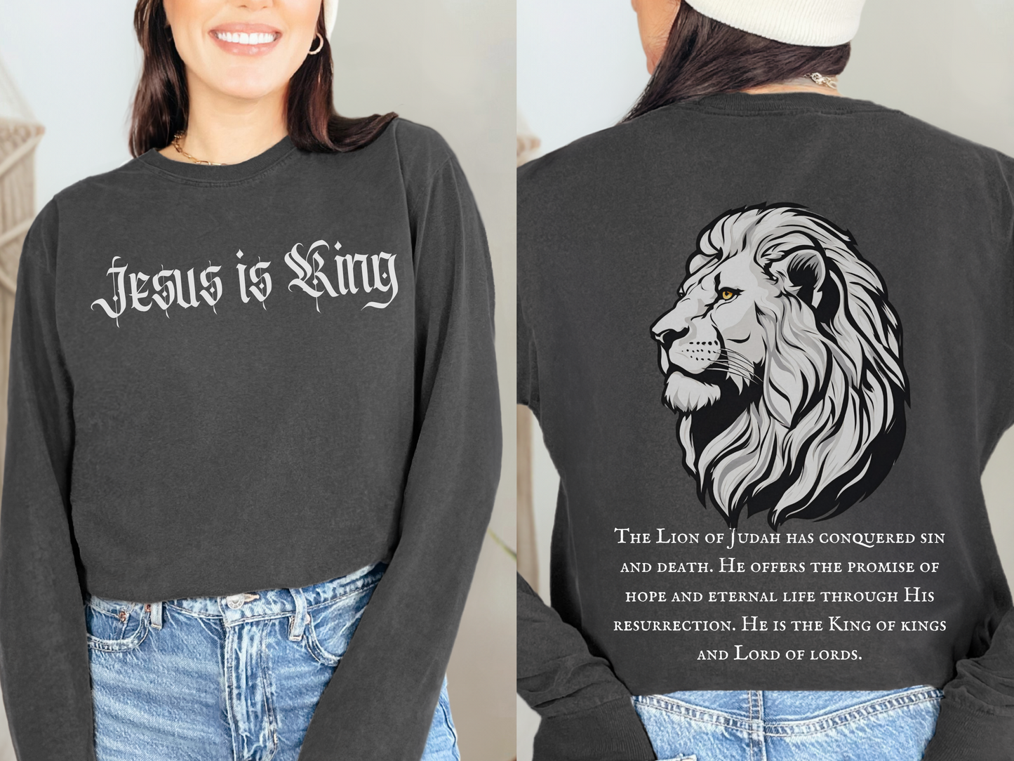 Lion of Judah Long Sleeve Shirt