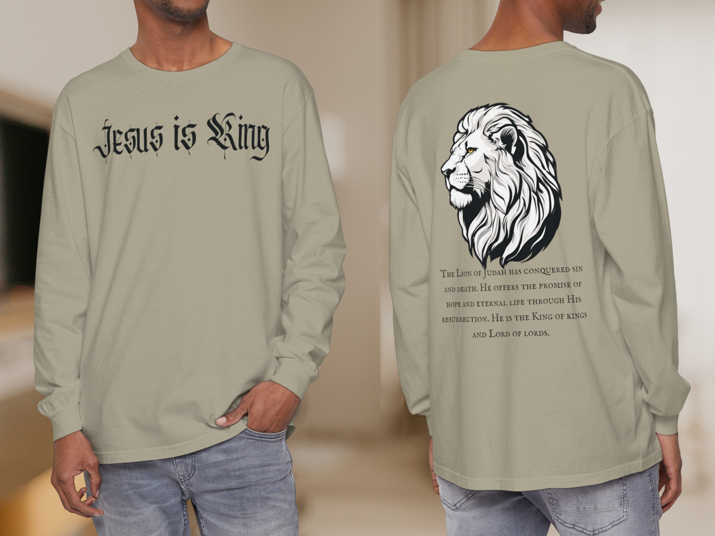 Lion of Judah Long Sleeve Shirt