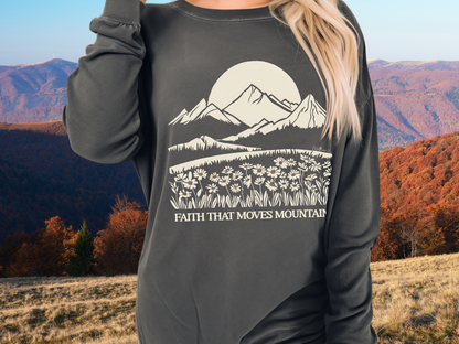 Faith That Moves Mountains Long Sleeve Shirt