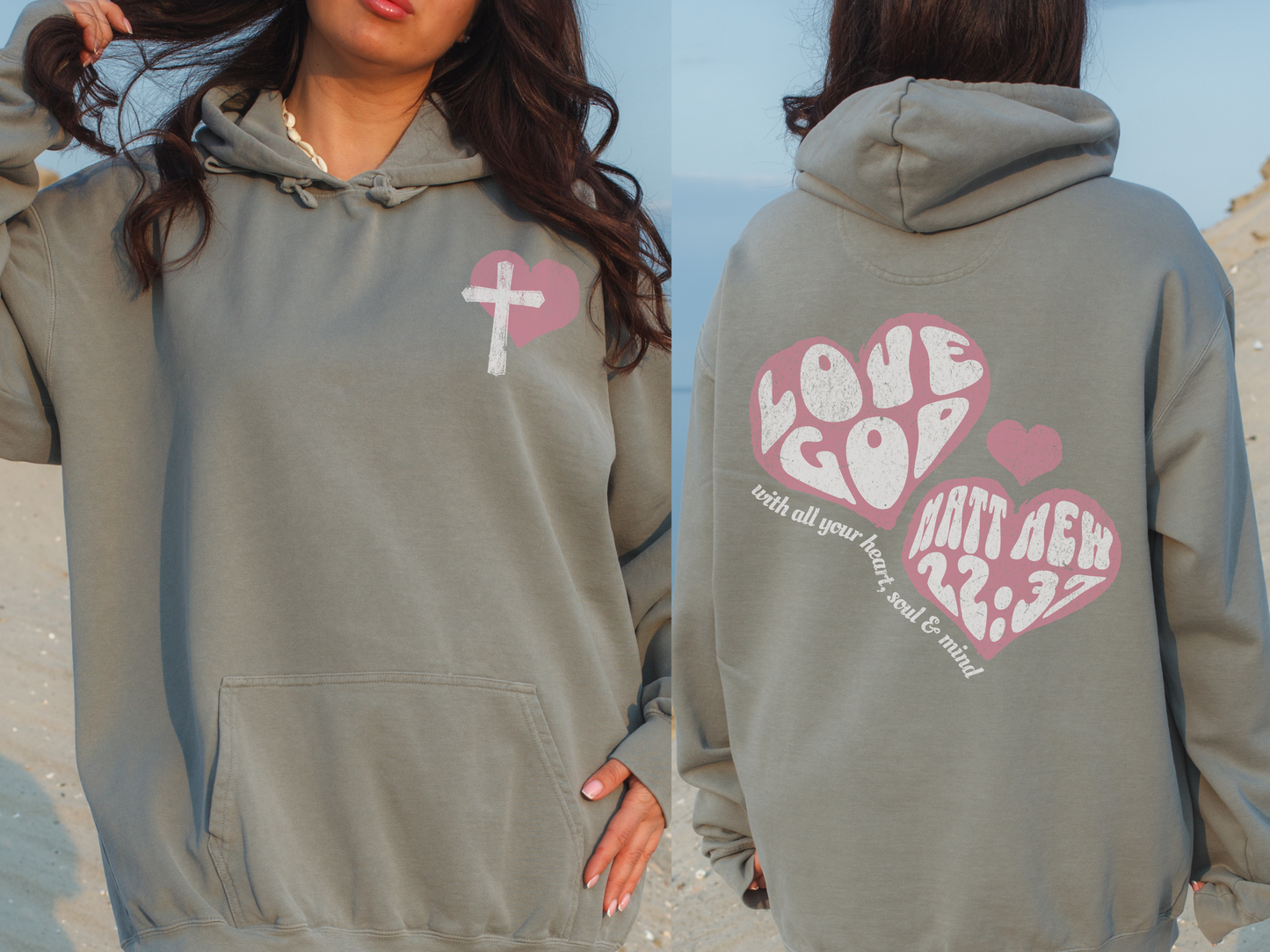 Love God Scripture Hoodie