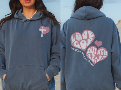 Love God Scripture Hoodie